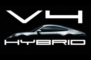 Porsche Testing Hybrid V4 Engine In New 911