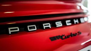 Porsche 911 Turbo S Red color