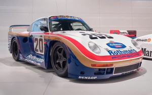 1986 Porsche 961 in the Porsche Museum