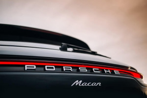 Back of Porsche Macan