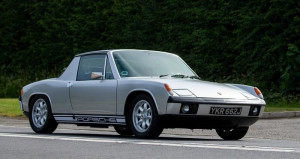 silver 1700 cc Porsche 914 car